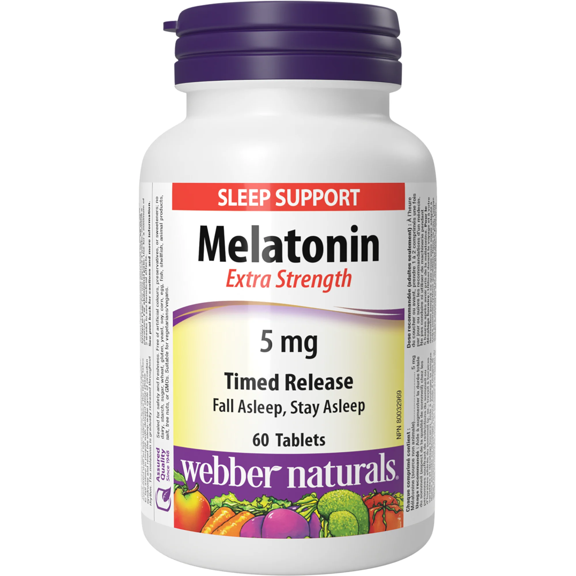 Melatonin 5 mg Timed Release Tablets