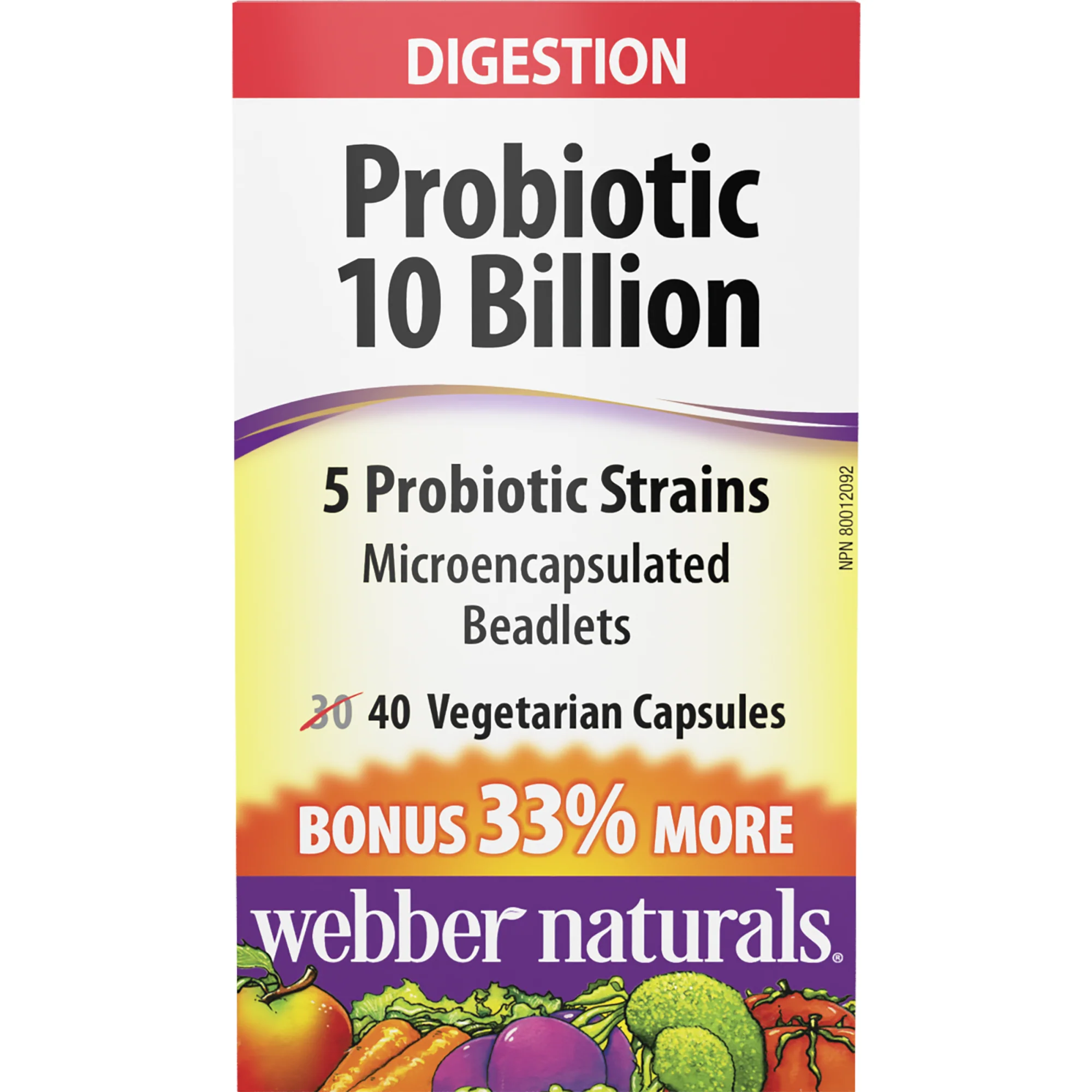 Probiotic 10 Billion 5 Probiotic Strains