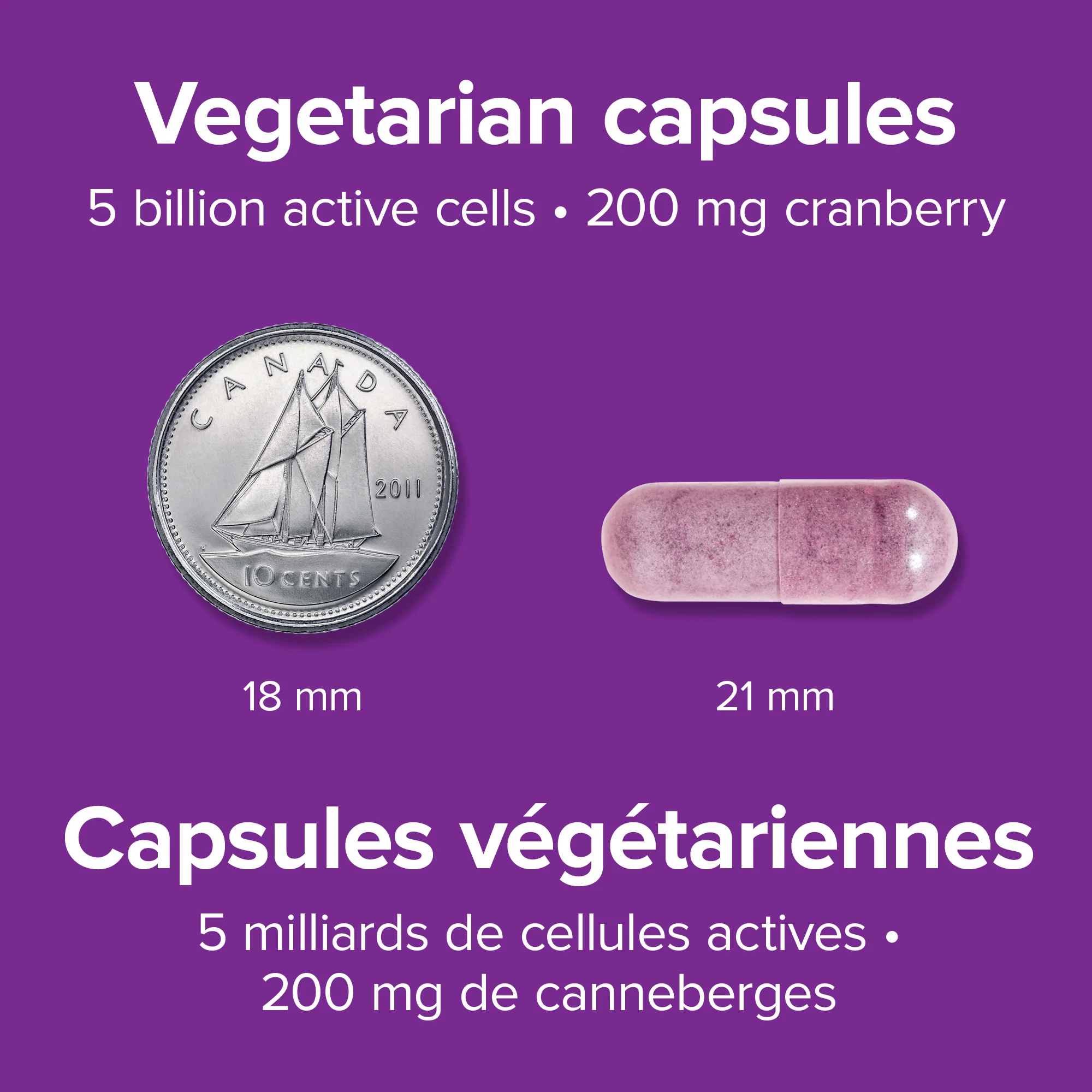 Probiotic 5 Billion with 200 mg Cranberry - Image 2