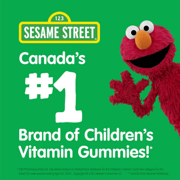 Sesame Street® Vitamin D3 600 IU Gummies - Image 4