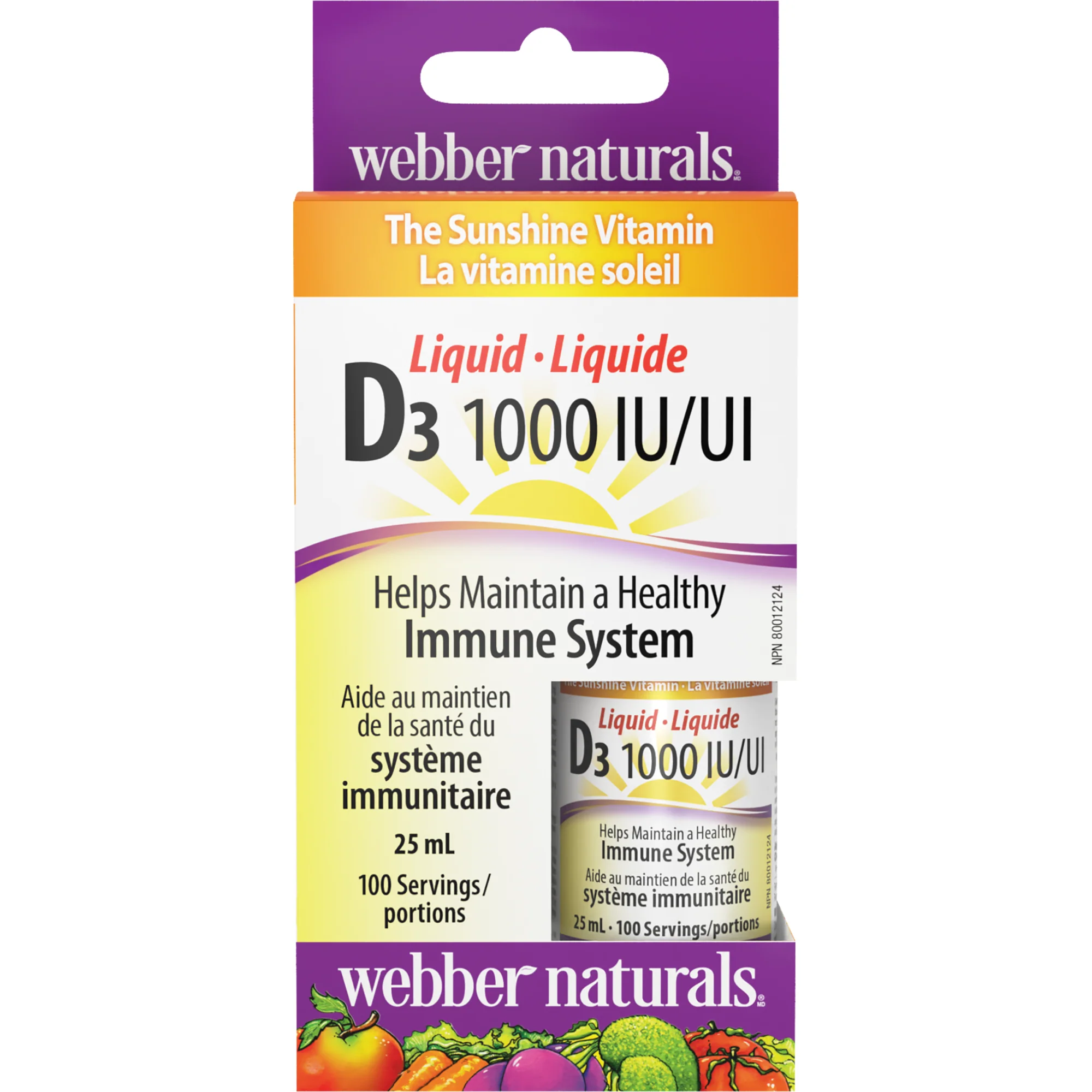 Vitamin D3 1000 IU Liquid