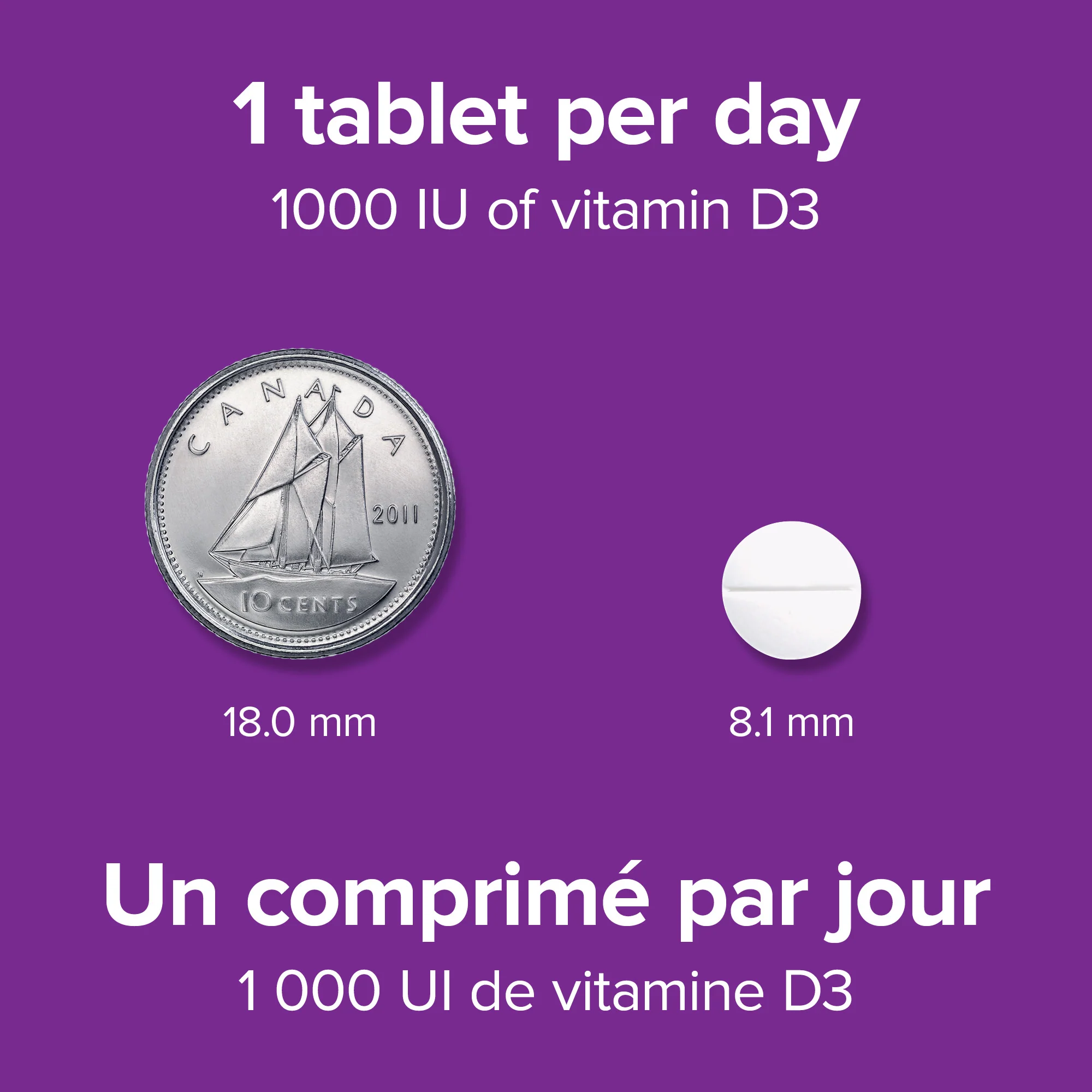 Vitamin D3 1000 IU Tablets - Image 3