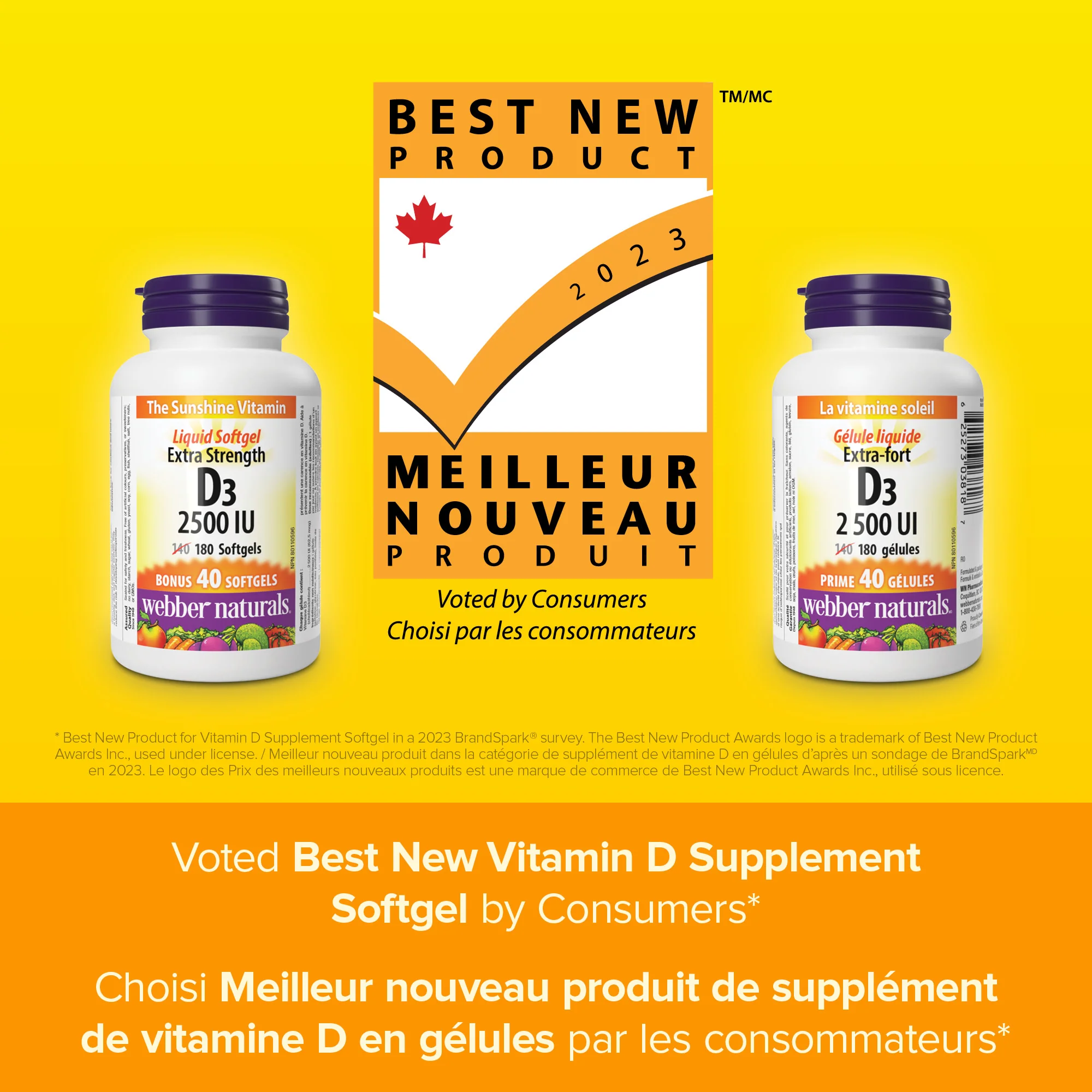 Vitamin D3 2500 IU Softgels - Image 3