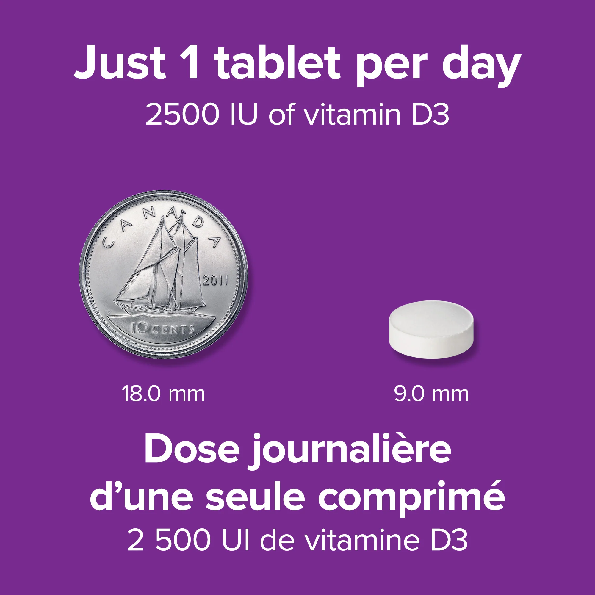 Vitamin D3 2500 IU Tablets - Image 2