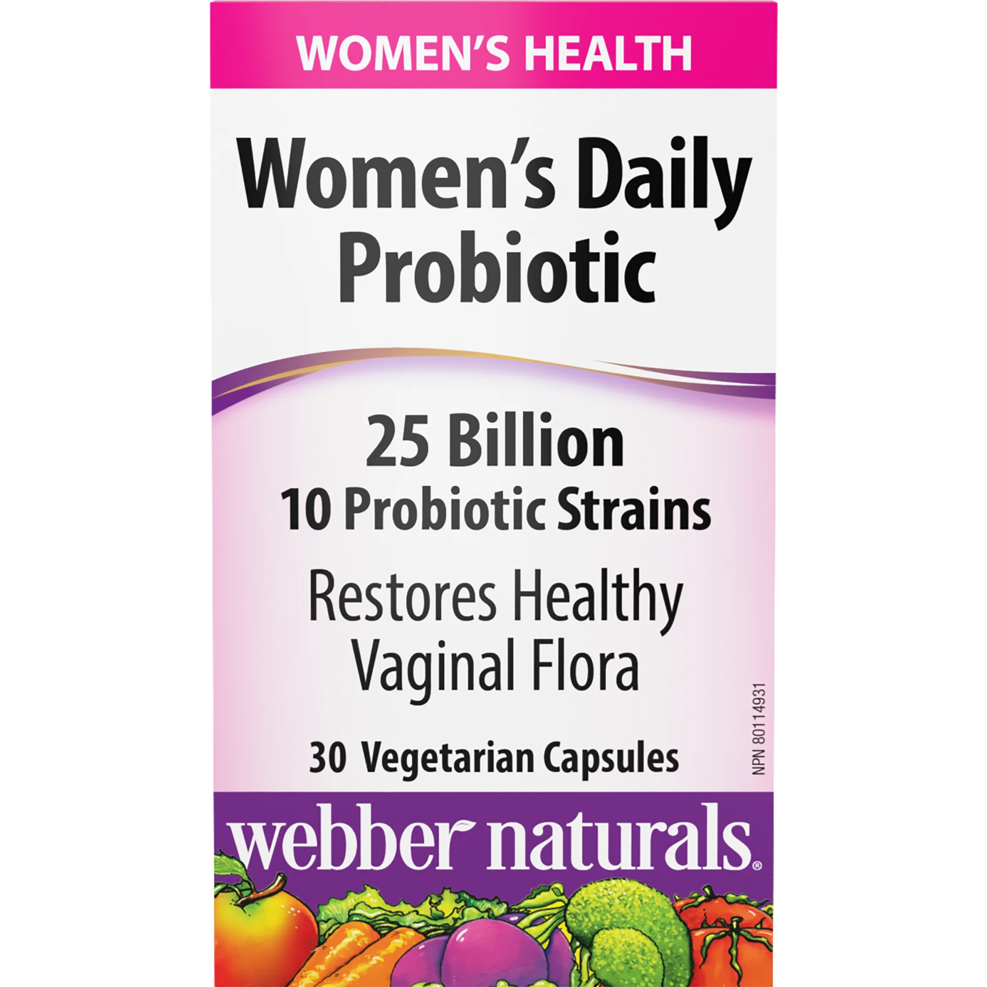 Women’s Daily Probiotic 25 Billion